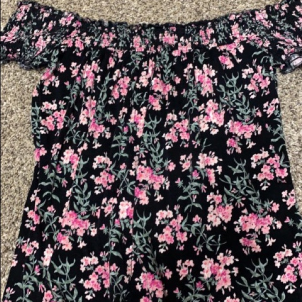 Off the shoulder shirt